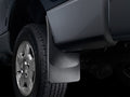 WeatherTech Black No Drill MudFlaps - Rear Fits -20-20 F-250 F-350 F-450 F-550 -