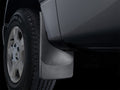WeatherTech Black No Drill MudFlaps - Rear Fits -20-26 Silverado2500HD 3500HD -