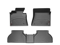 WeatherTech Black Front and Rear FloorLiners Fits -20-13 Tundra -