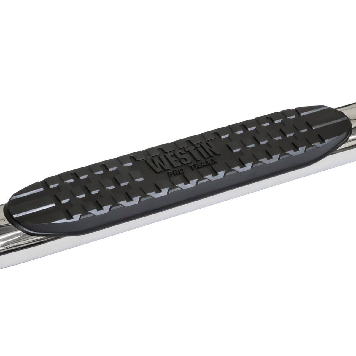 Westin Automotive PRO TRAXX 4 Oval Nerf Step Bars Stainless Steel Silverado/Sierra 1500 Crew Cab 2014-2018 2500/3500 Crew Cab 2015-2019