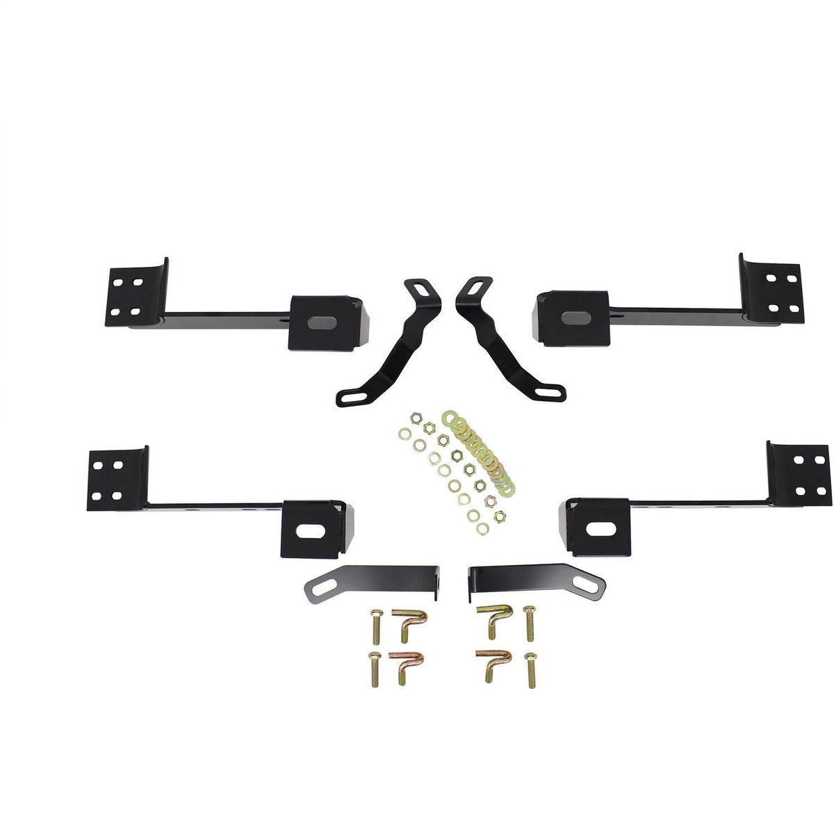 Westin Automotive Premier Oval Nerf Step Bar Mount Kit Black Silverado/Sierra 2500HD/3500 Reg/Ext Cab 1999-2014 (Excl HD Diesel)