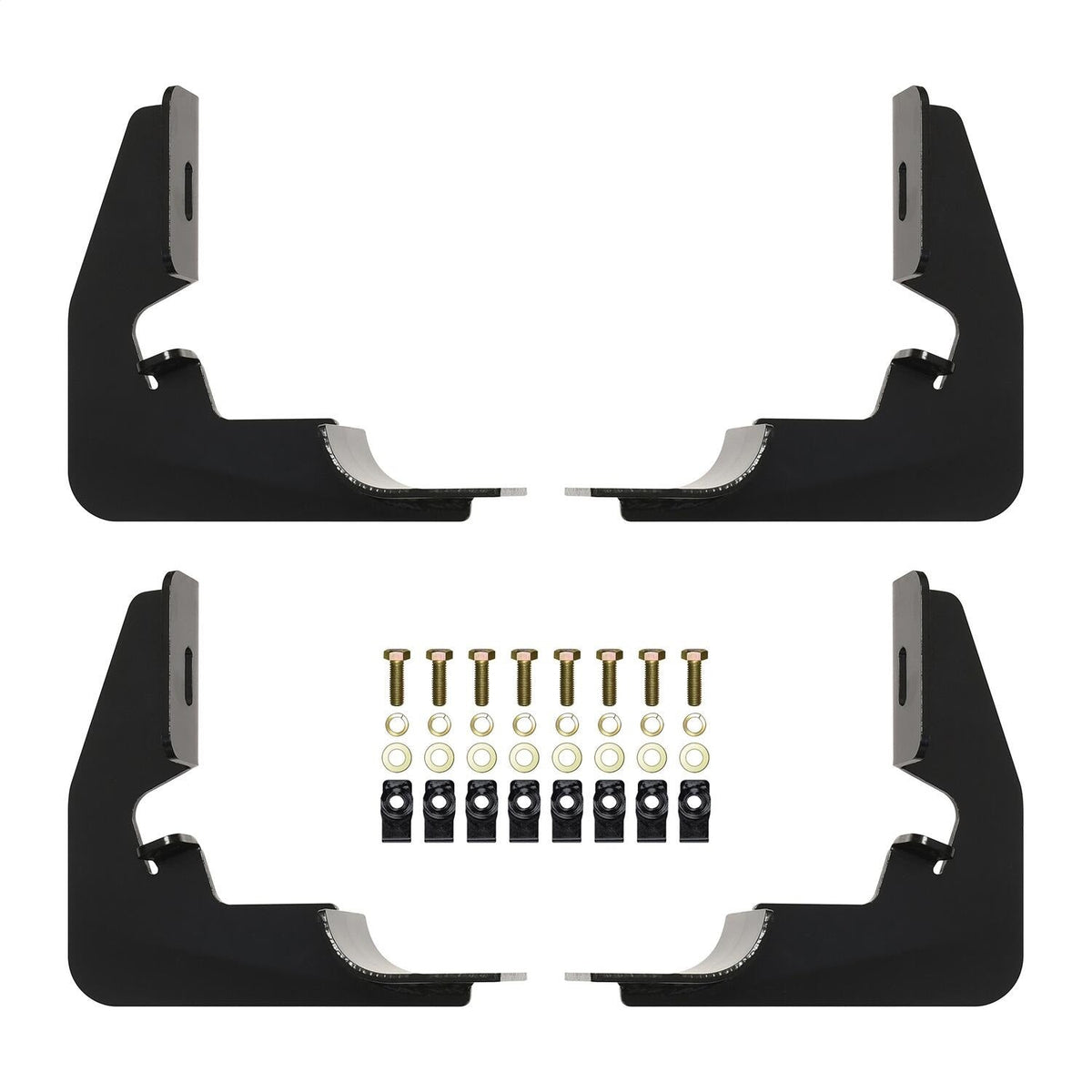 Westin Premier Oval Nerf Step Bar Mount Kit Black Silverado/Sierra 1500 Reg Cab 2014-2018 2500/3500 Reg Cab 2015-2019