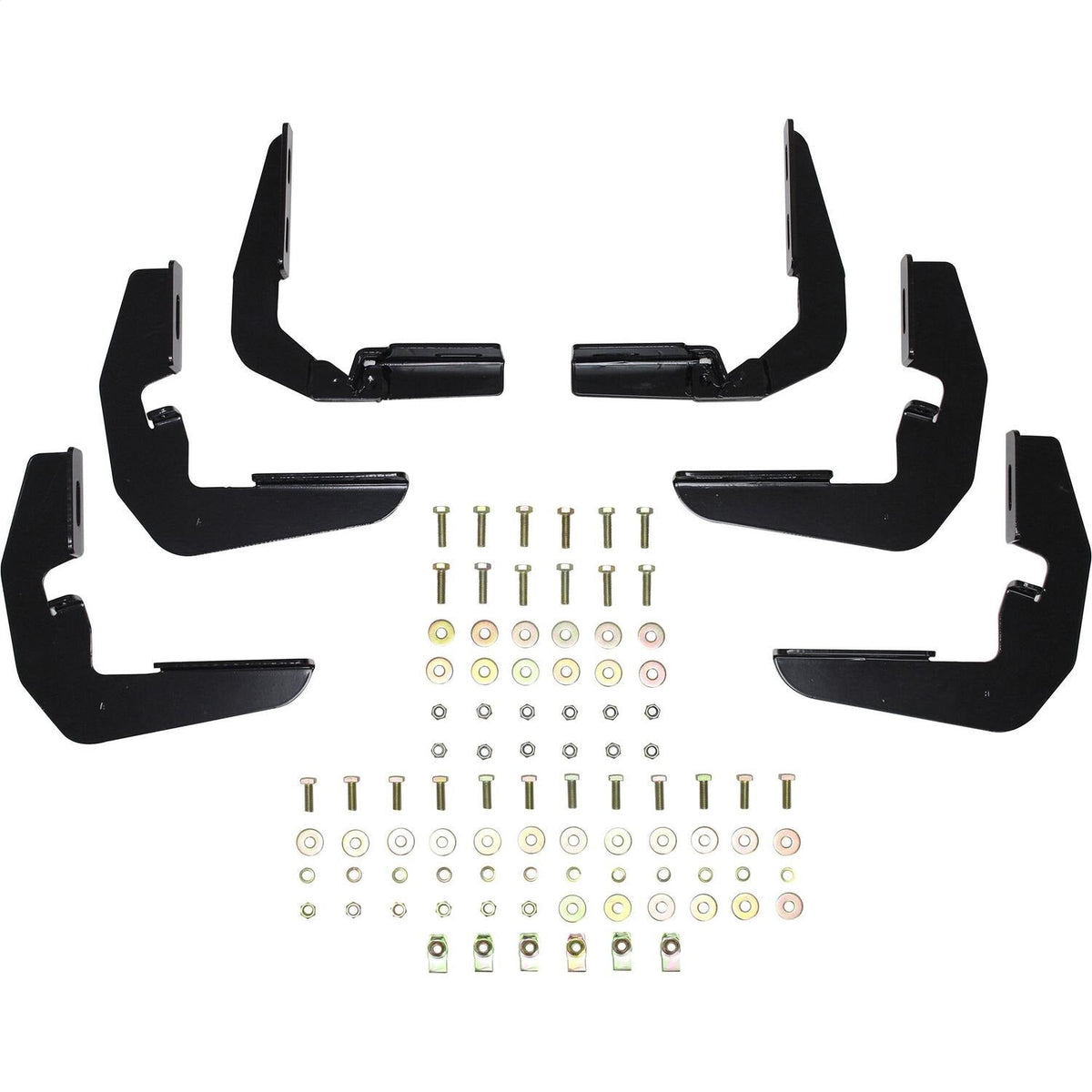Westin Automotive Running Board Mount Kit Black Silverado/Sierra 1500 Double/Crew Cab 2014-2018 Silverado LD/Sierra 1500 Limited 2019 2500/3500 Double/Crew Cab 2015-2019
