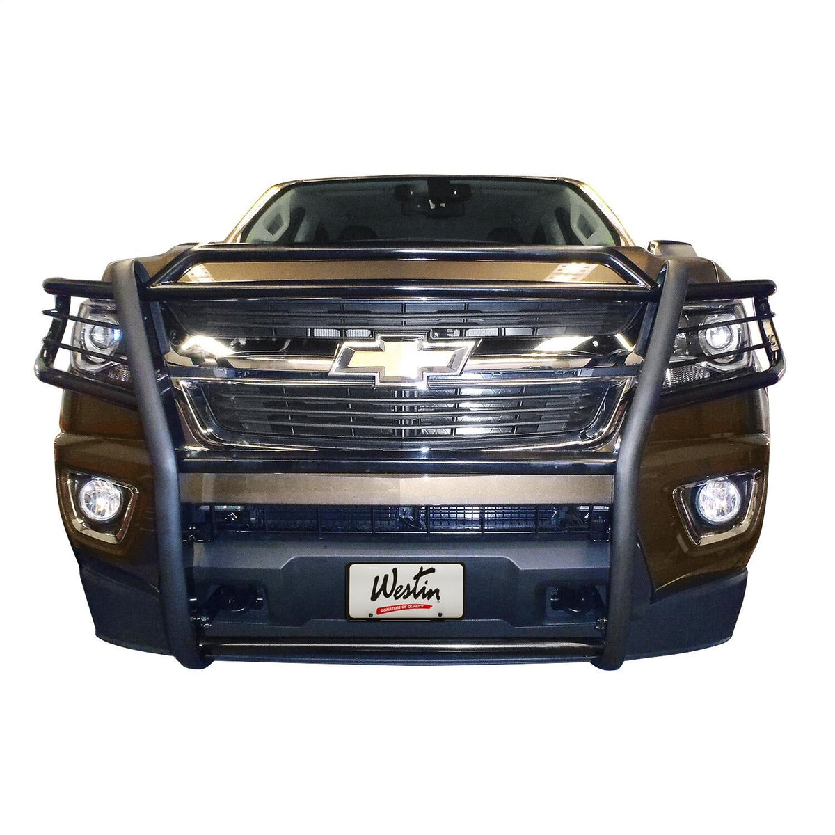 Westin Sportsman Grille Guard Black Colorado 2004-2011 Canyon 2004-2012 I-Series 2006-2008