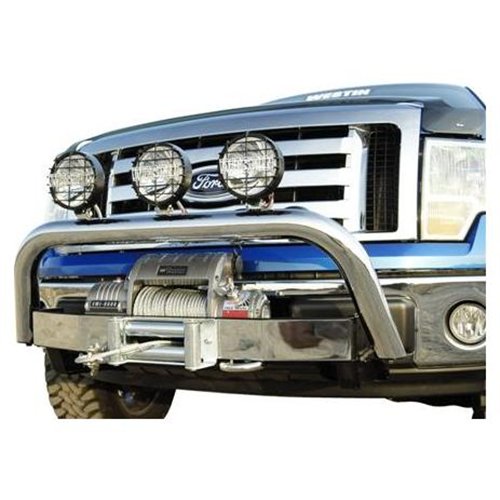 Westin Automotive MAX Tray Bull Bar/Light Bar Stainless Steel Colorado/Canyon 2015-2019 Tacoma 2005-2019