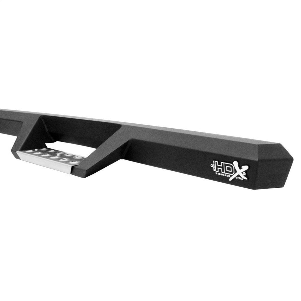 Westin Automotive HDX Stainless Drop Nerf Step Bars Textured Black Silverado/Sierra 1500 2007-2018 2500/3500 Crew Cab 2007-2019 (Excl. INClassic IN)
