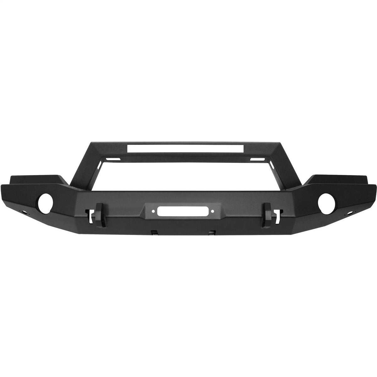 Westin Automotive WJ2 Full Width Front Bumper w/LED Light Textured Black Wrangler JK 2007-2018