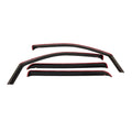 Westin Automotive In Channel Wind Deflector 4pc Smoke Avalanche 2007-2013 Suburban/Yukon XL/Yukon Denali XL 2007-2014 Silverado/Sierra Crew Cab 2500/3500 2007-2014 Sierra/Silverado 1500 Crew Cab 2007-2013