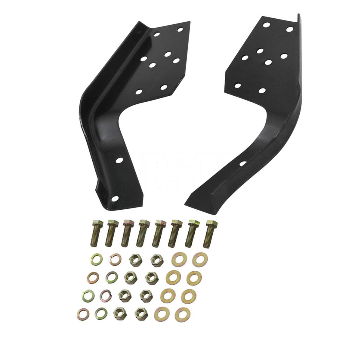 Westin Automotive Universal Bumper Mount Kit Black Bronco 1978-1996