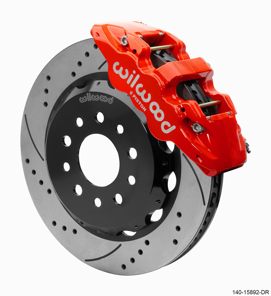 WILWOOD KIT FRONT AERO6-DS JEEP JL JT 2018-25