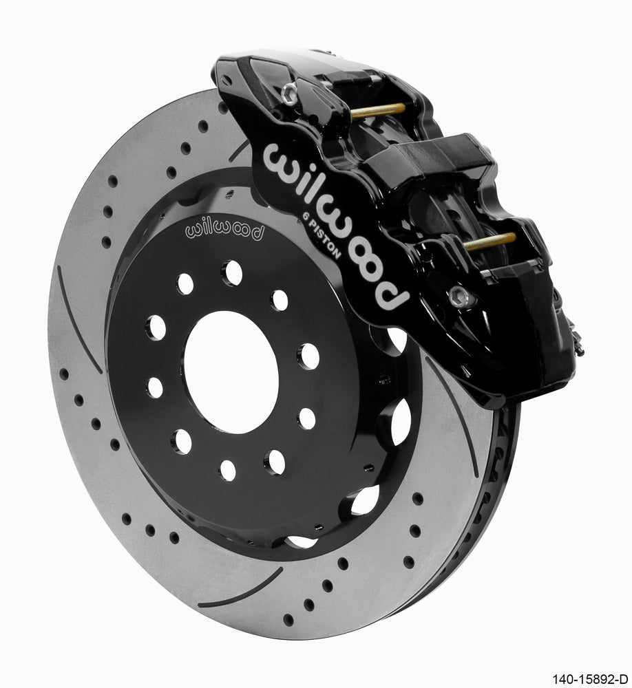 WILWOOD KIT FRONT AERO6-DS JEEP JL JT 2018-25