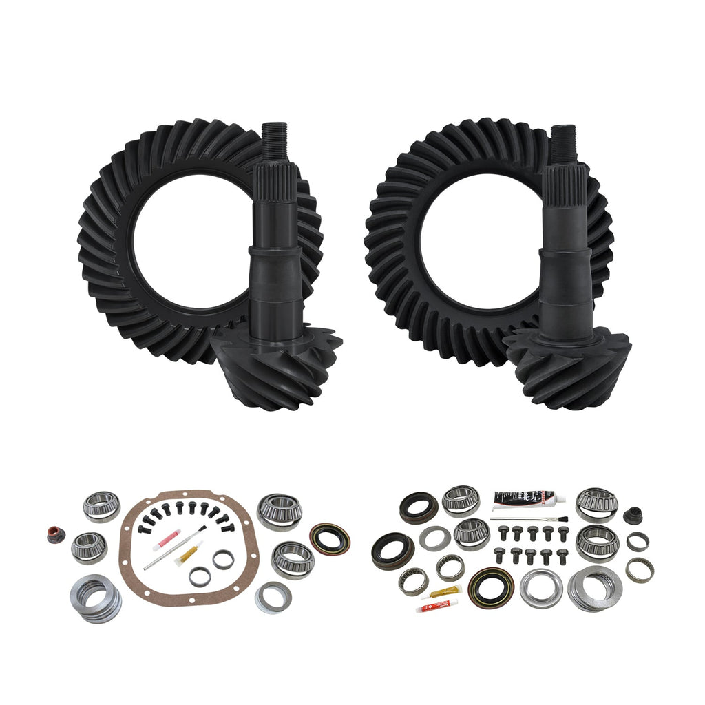 Yukon Re-Gear Installation Kit Ford 8.8 various F150 4.88 ratio fr rr