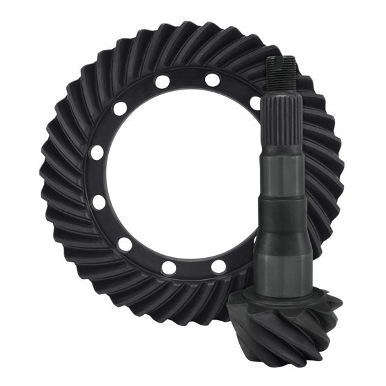 Yukon high performance ring and pinion gear set Toyota Land Cruiser 4.56 ratio This gear set requires you to grind ring gear teeth to clear the factory cross pin.