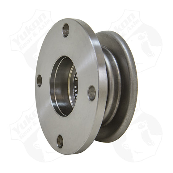 Yukon small hole yoke for 82 and older Toyota 8 and Landcruiser with 27 spline Triple drilled flange with 60mm x 60mm 66mm x 66mm and 56mm x 64mm bolt patterns.