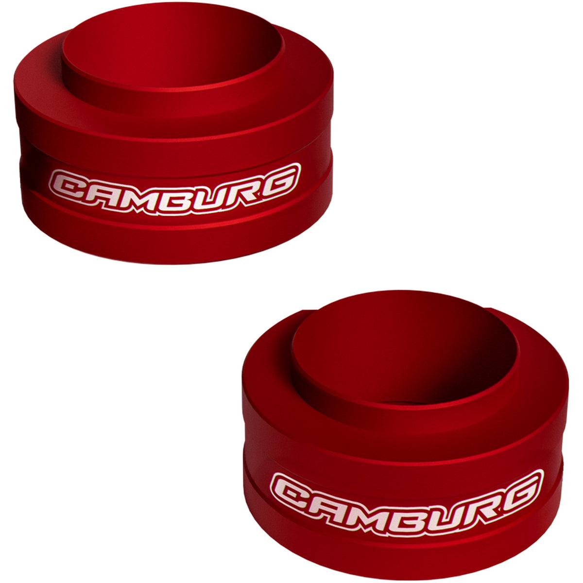 Camburg Ford Ranger Raptor 24-25 2.5 Front Coil Spring Preload Kit (RED)