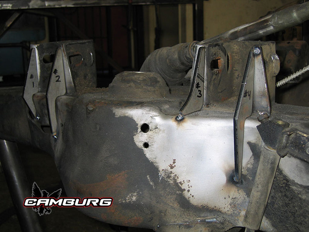 Camburg Ford Ranger Edge 4wd 01-12 Frame Gusset Kit