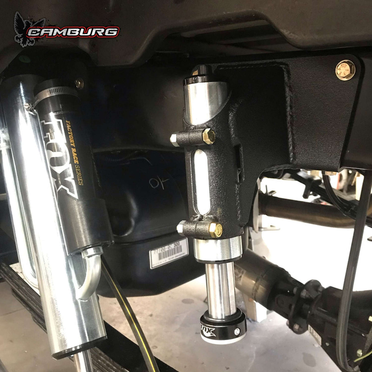 Camburg Toyota Tacoma Pre 4wd 05-23 Bolt-on Rear FOX 2.0 Bump Stop Mount Kit (S U)