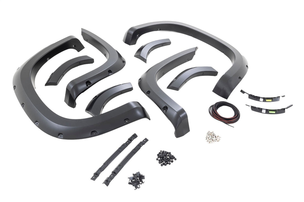 Rough Country Pocket Fender Flares GCN Victory Red Chevy Silverado 1500 2WD 4WD (19-21)