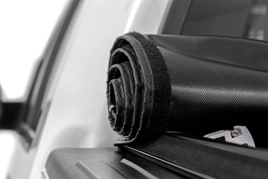Rough Country Soft Roll Up Bed Cover 5 7 Bed Ford F-150 2WD 4WD (2004-2014)