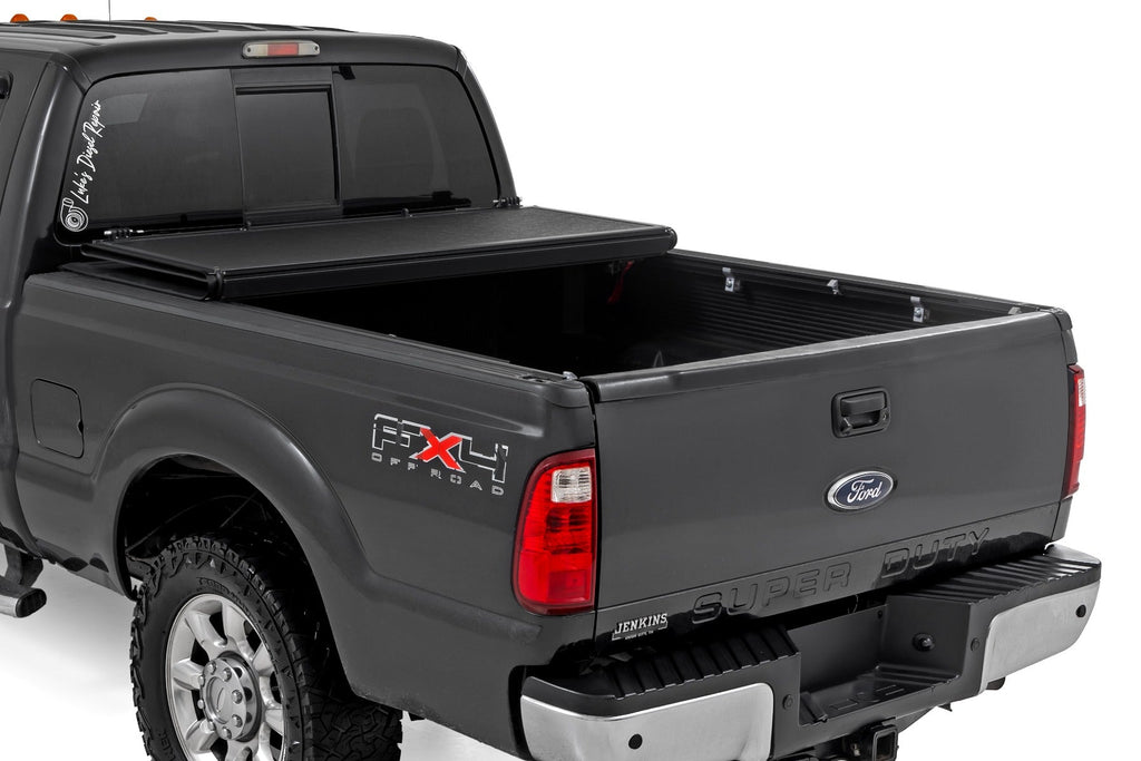 Rough Country Hard Low Profile Bed Cover 6 10 Bed Ford F-250 F-350 Super Duty (99-16)