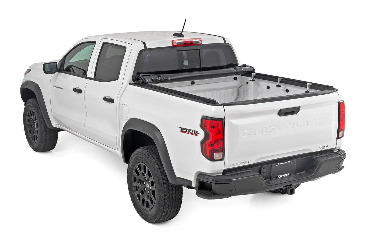 Rough Country Soft Roll Up Bed Cover 5 Bed Chevy GMC Canyon Colorado 2WD 4WD (15-26)