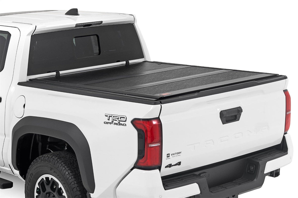 Rough Country Hard Low Profile Bed Cover 5 Bed Toyota Tacoma 2WD 4WD (2024-2026)