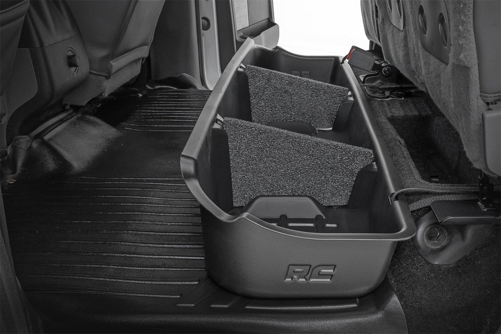 Rough Country Under Seat Storage Crew Cab Ford F-150 2WD 4WD (2009-2014)