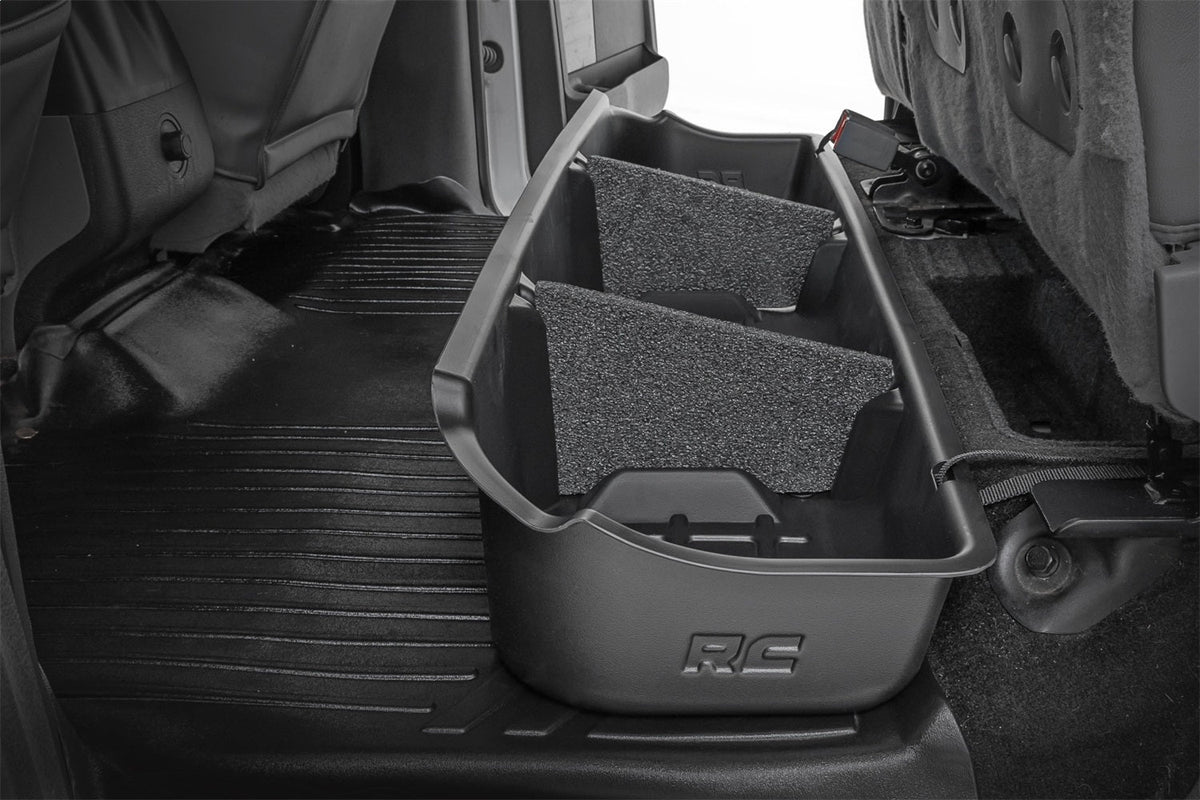 Rough Country Under Seat Storage Crew Cab Ford F-150 2WD 4WD (2009-2014)