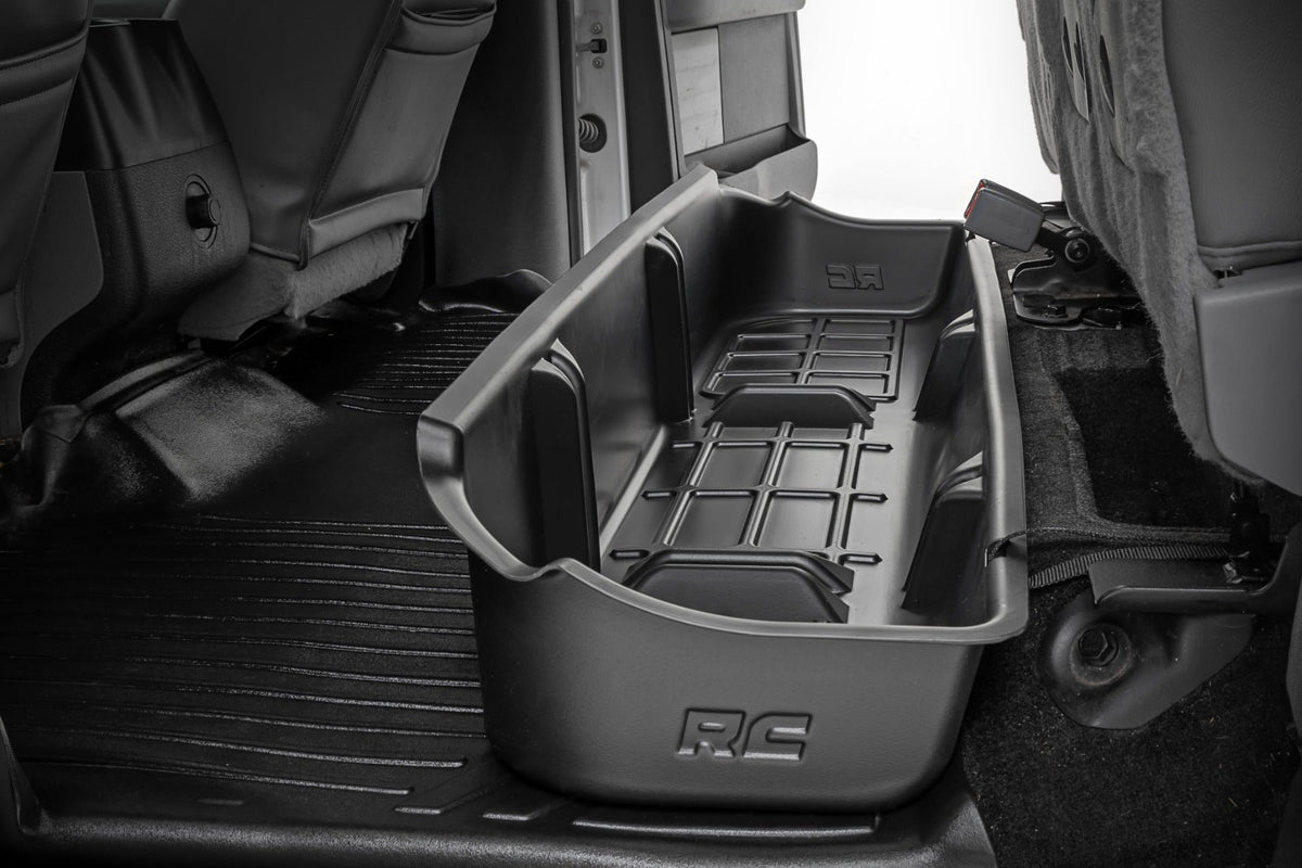 Rough Country Under Seat Storage Crew Cab Ford F-150 2WD 4WD (2009-2014)