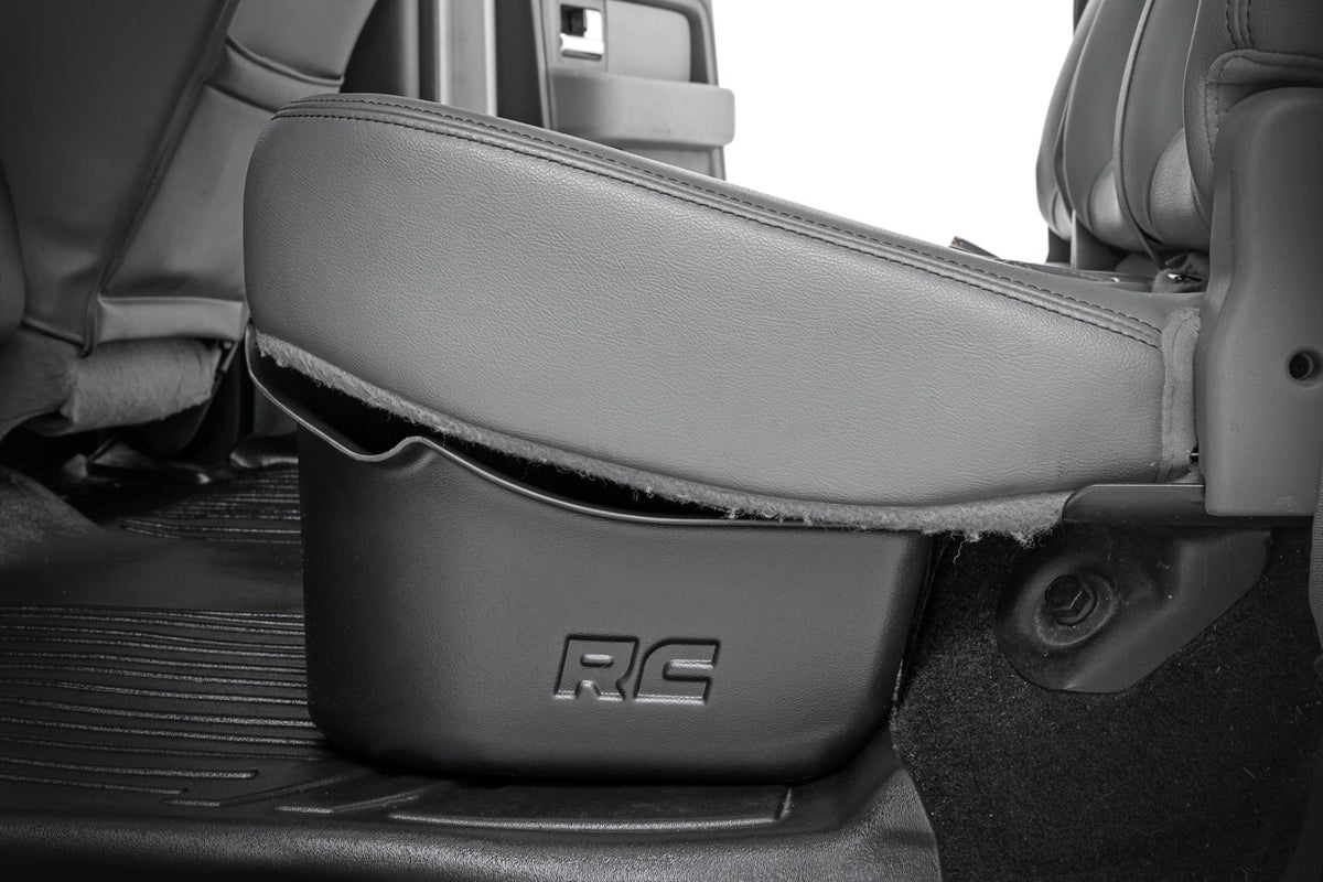 Rough Country Under Seat Storage Crew Cab Ford F-150 2WD 4WD (2009-2014)