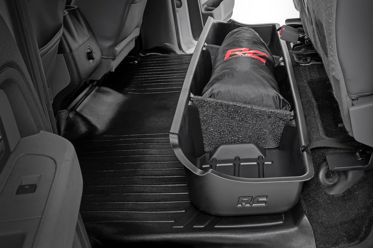 Rough Country Under Seat Storage Crew Cab Ford F-150 2WD 4WD (2009-2014)
