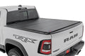 Rough Country Hard Tri-Fold Flip Up Fold Bed Cover 5 ft7 Inch Bed Ram 1500 19-26 1500 TRX 21-24