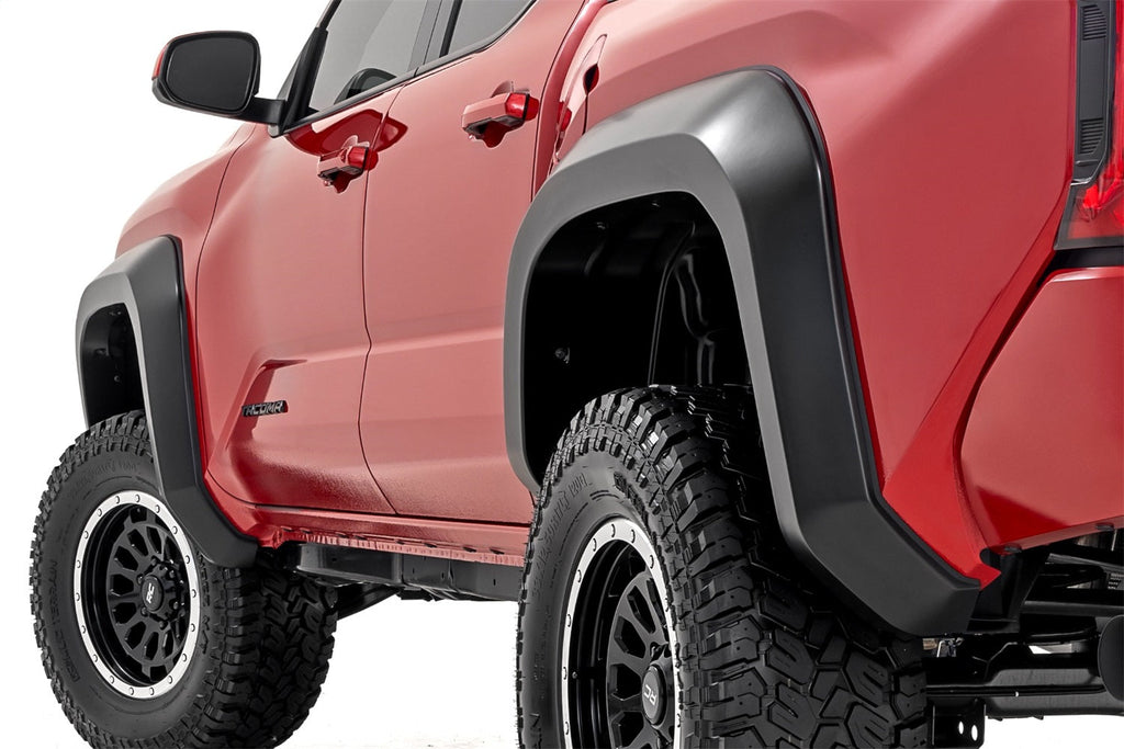 Rough Country Sport Fender Flares 040 Ice Cap Toyota Tacoma 2WD 4WD (2024-2026)