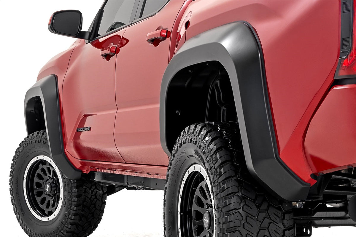 Rough Country Sport Fender Flares 040 Ice Cap Toyota Tacoma 2WD 4WD (2024-2026)