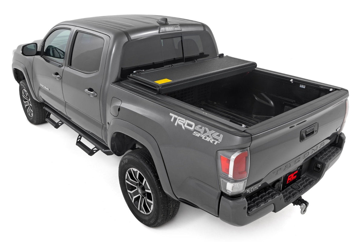 Rough Country Hard Low Profile Bed Cover 6 Bed Toyota Tacoma 2WD 4WD (2016-2023)