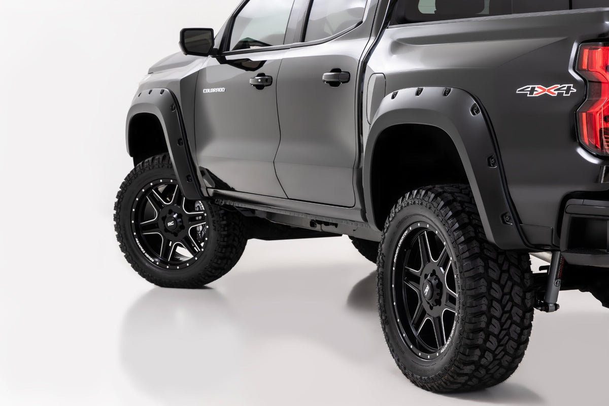 Rough Country Pocket Fender Flares GBF Sunrise Orange Chevy Colorado 2WD 4WD (23-26)