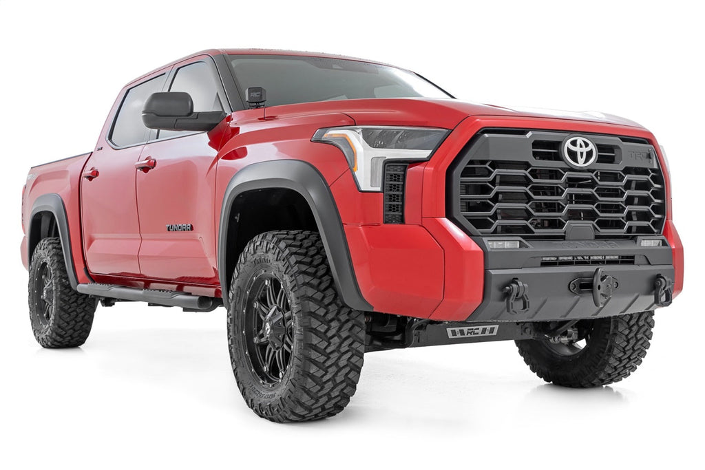 Rough Country Sport Fender Flares White Toyota Tundra 2WD 4WD (2022-2026)