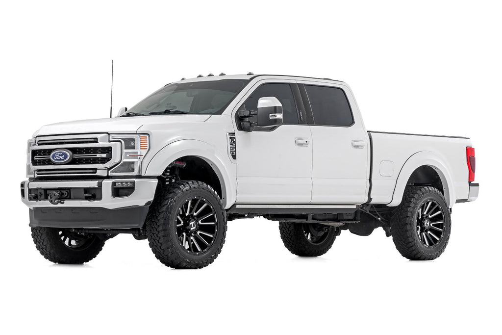 Rough Country Sport Fender Flares G1 Absolute Black Ford F-250 F-350 Super Duty (17-22)