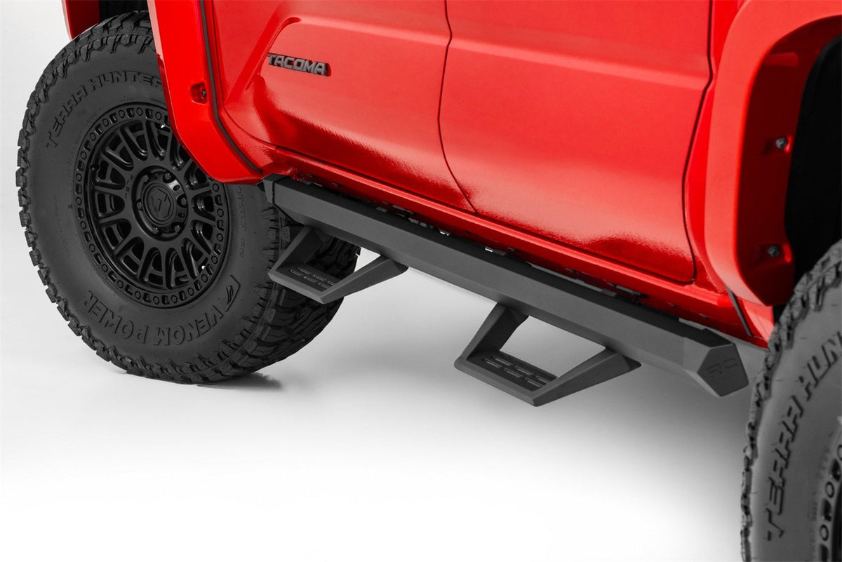 Rough Country SRL2 Adjustable Aluminum Steps Double Cab Toyota Tacoma 2WD 4WD 24-26