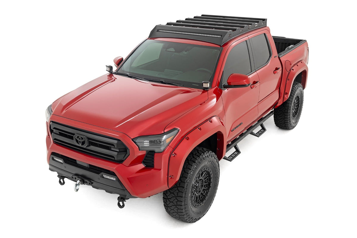 Rough Country Roof Rack 40 Black LED Toyota Tacoma 2WD 4WD (2024-2026)