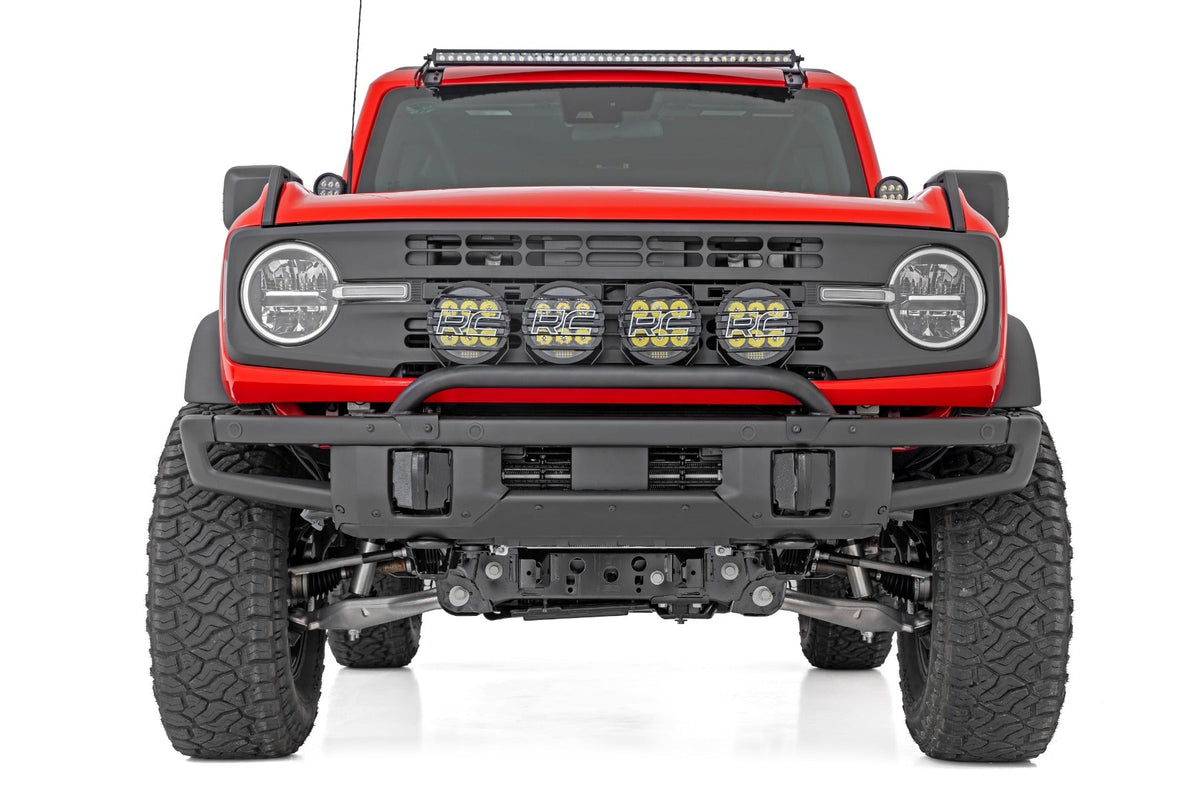Rough Country Light Bar Mount OE Modular Steel Ford Bronco 4WD (2021-2026)