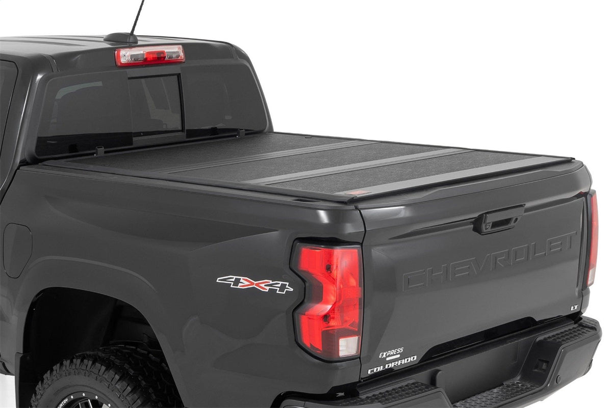 Rough Country Hard Low Profile Bed Cover 5 Bed Chevy GMC Canyon Colorado (15-26)