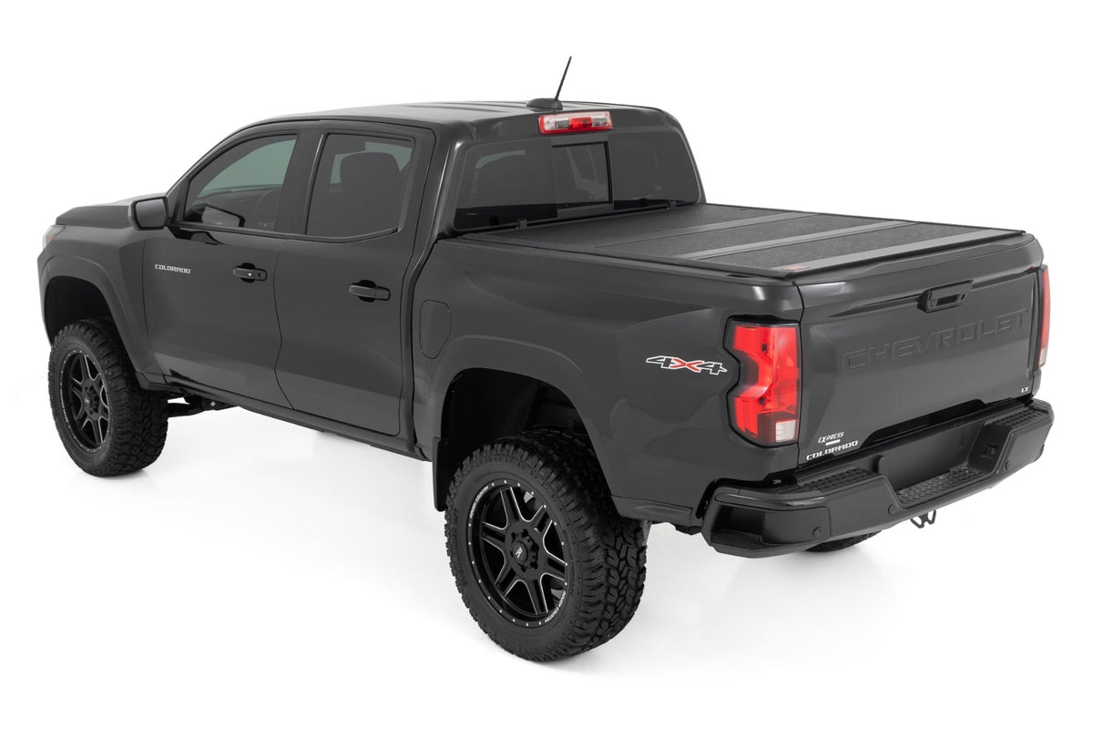 Rough Country Hard Low Profile Bed Cover 5 Bed Chevy GMC Canyon Colorado (15-26)
