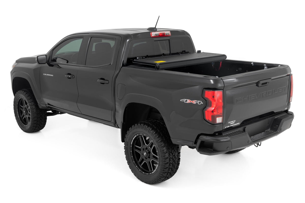 Rough Country Hard Low Profile Bed Cover 5 Bed Chevy GMC Canyon Colorado (15-26)