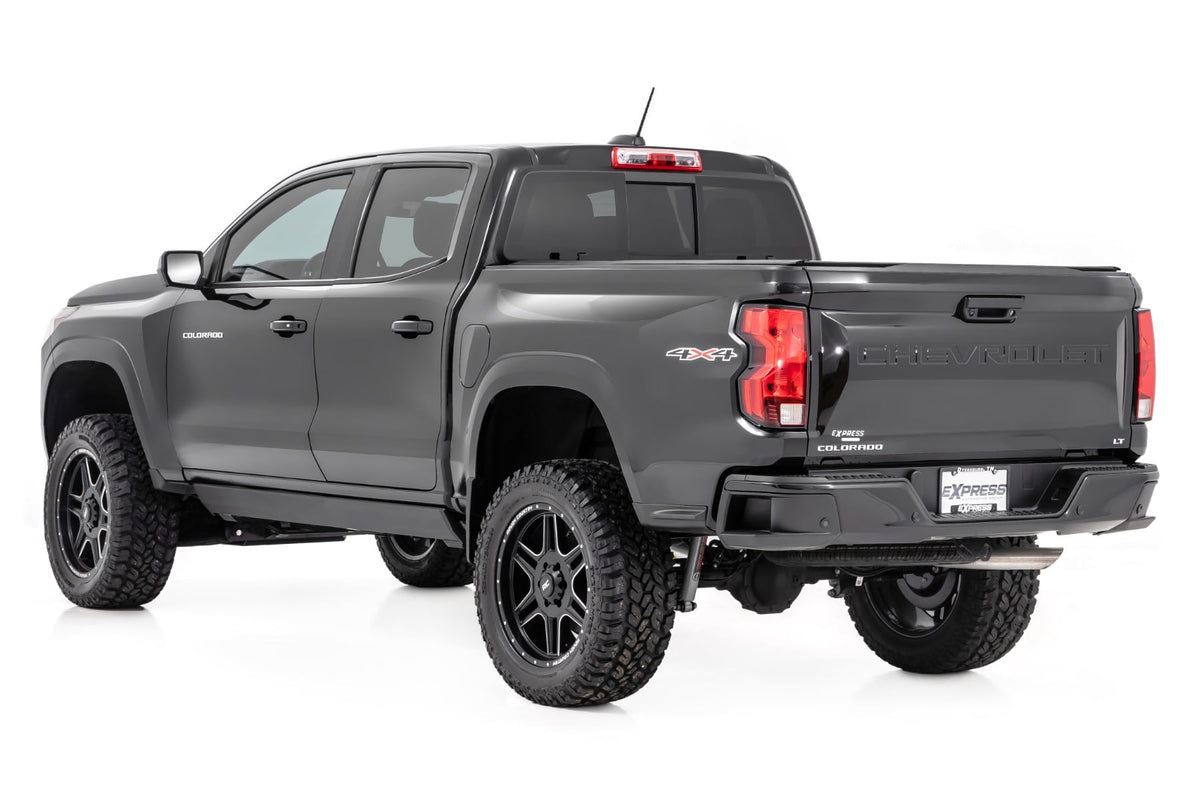 Rough Country Power Running Boards Dual Electric Motor Crew Cab Chevy GMC Canyon Colorado (15-26)