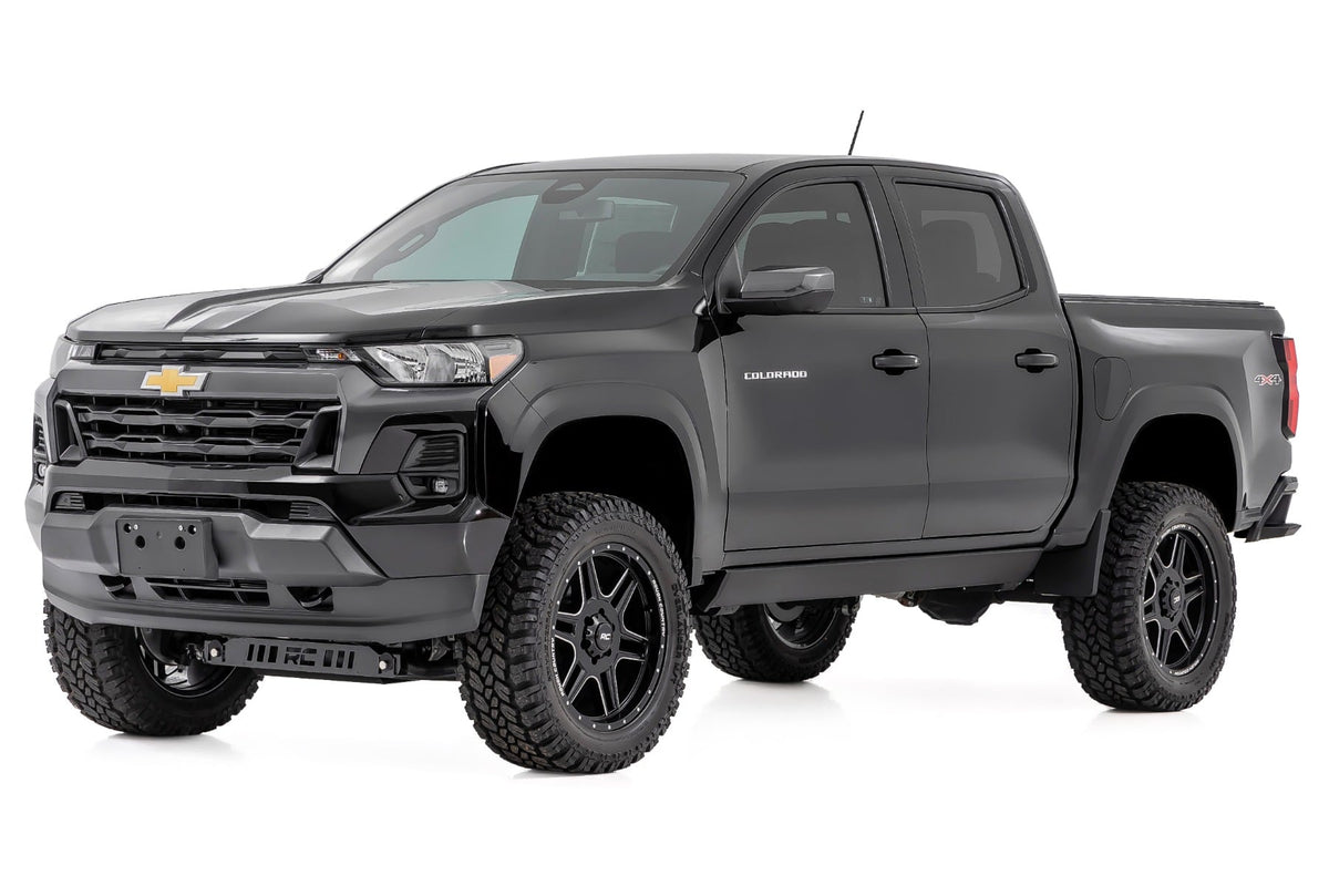 Rough Country Power Running Boards Dual Electric Motor Crew Cab Chevy GMC Canyon Colorado (15-26)