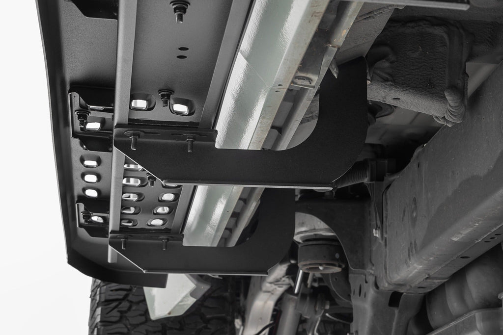 Rough Country RPT2 Running Board Crew Cab Black Toyota Tundra 2WD 4WD (2022-2026)
