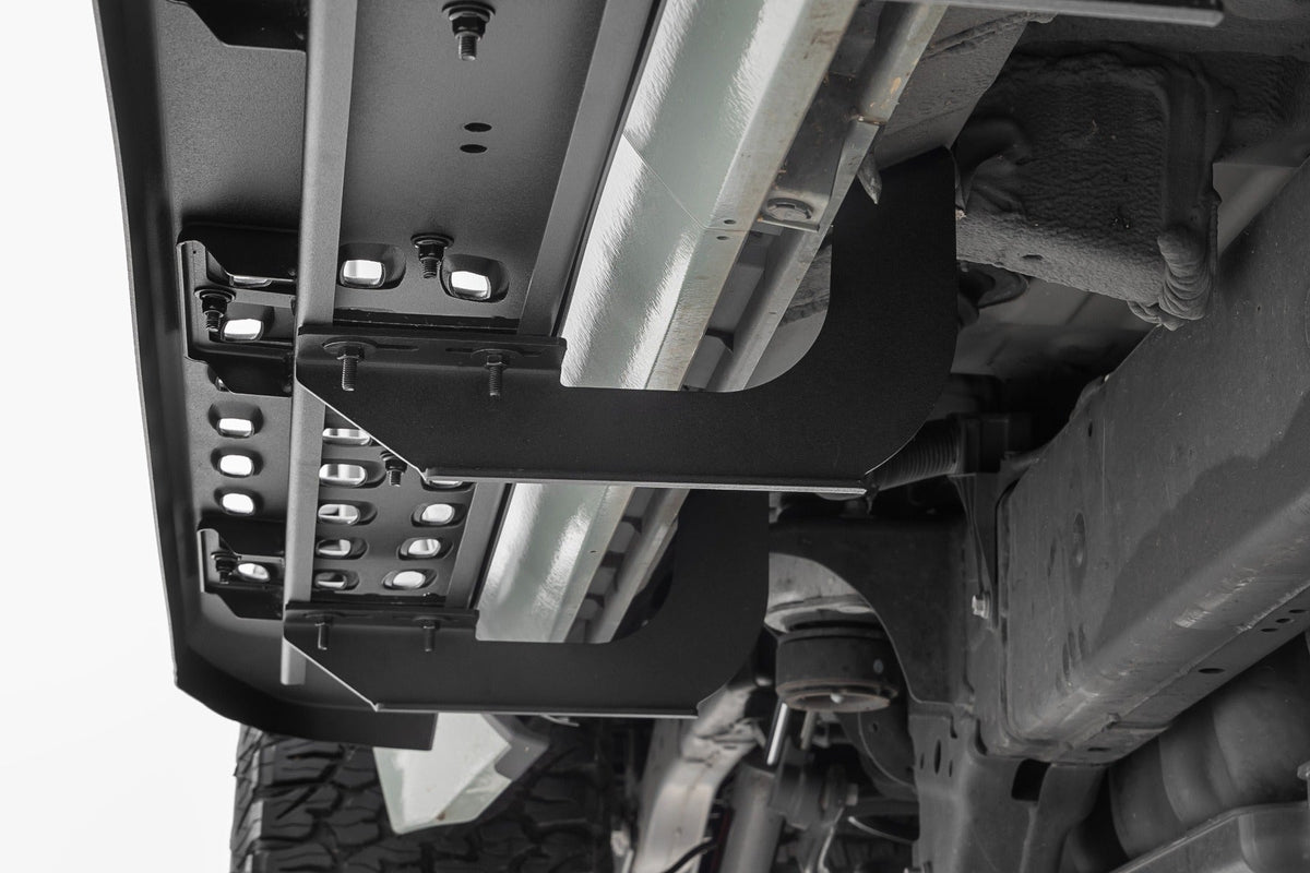 Rough Country RPT2 Running Board Crew Cab Black Toyota Tundra 2WD 4WD (2022-2026)