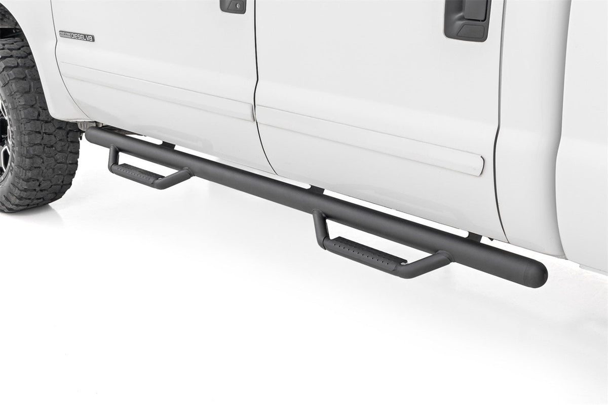 Rough Country Nerf Steps Cab Length Crew Cab Ford F-250 F-350 Super Duty (99-16)