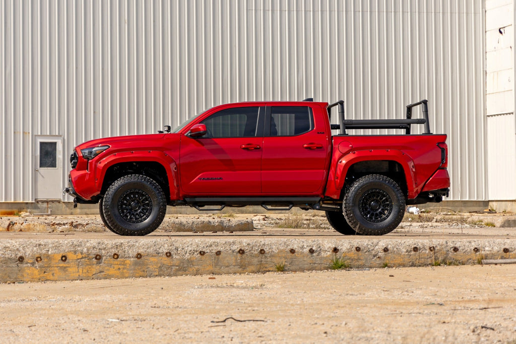 Rough Country SRL2 Adjustable Aluminum Steps Double Cab Toyota Tacoma 2WD 4WD 24-26